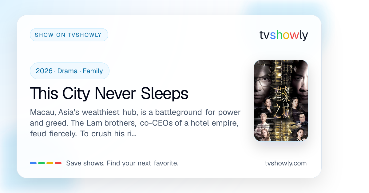 This City Never Sleeps | tvshowly